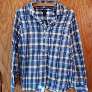 J.Crew Quarter Button Down